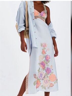 Free People | Dresses | Free People Keila Midi Dress | Poshmark